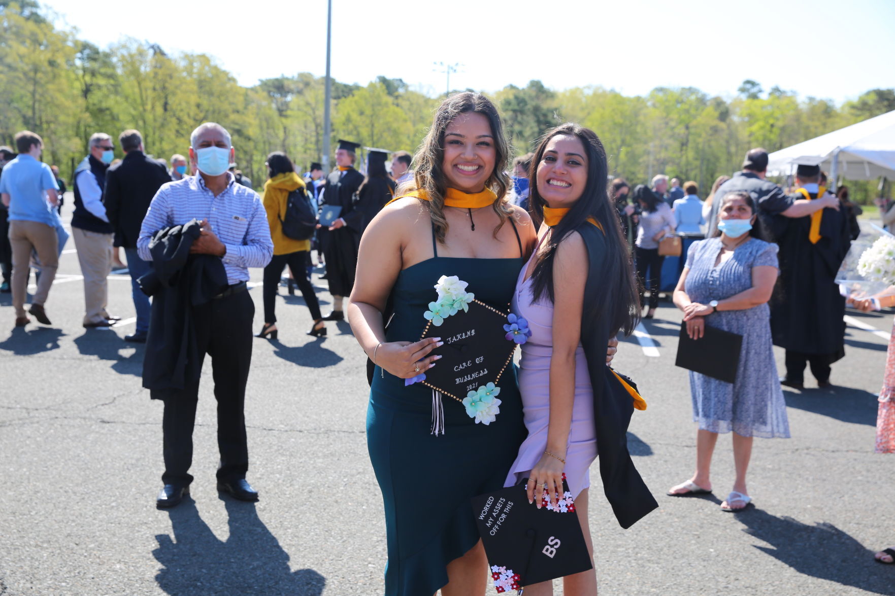 Stockton University commencement Tuesday, May 11, 2021 at the Galloway Township campus